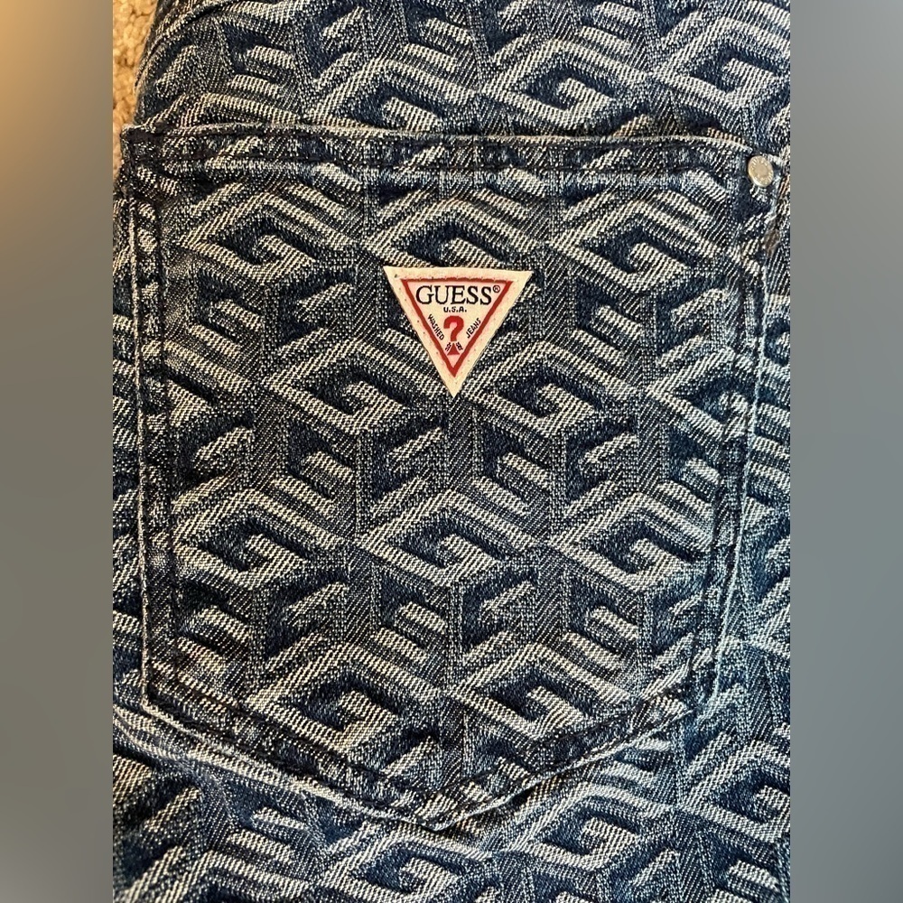 Womens guess cube wash skinny jeans - Picture 7 of 10